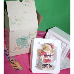 Cherished Teddies Nickolas You're At The Top Of My List Figurine In Box 141100